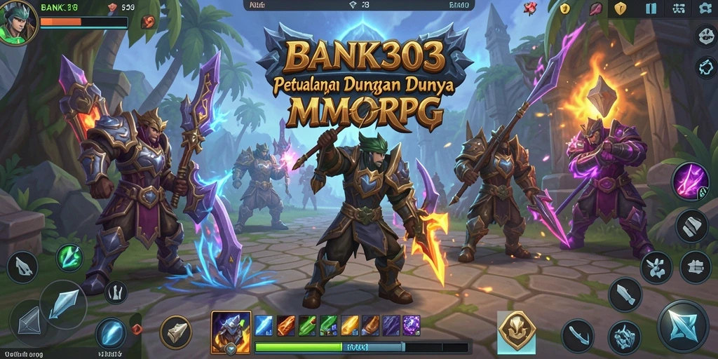 Tampilan gameplay BANK303 yang menakjubkan dan penuh aksi.