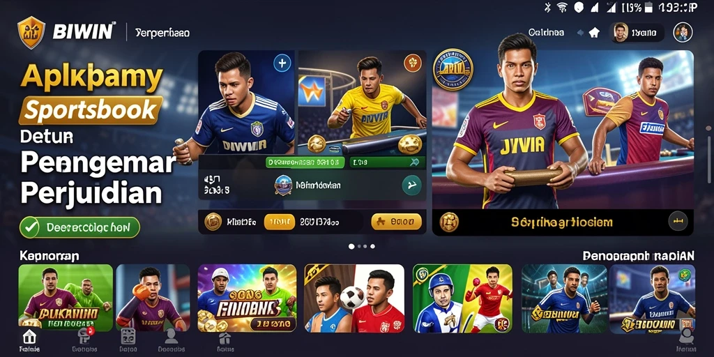 Tampilan screenshot gameplay menunjukkan fitur taruhan yang menarik di BIWIN.