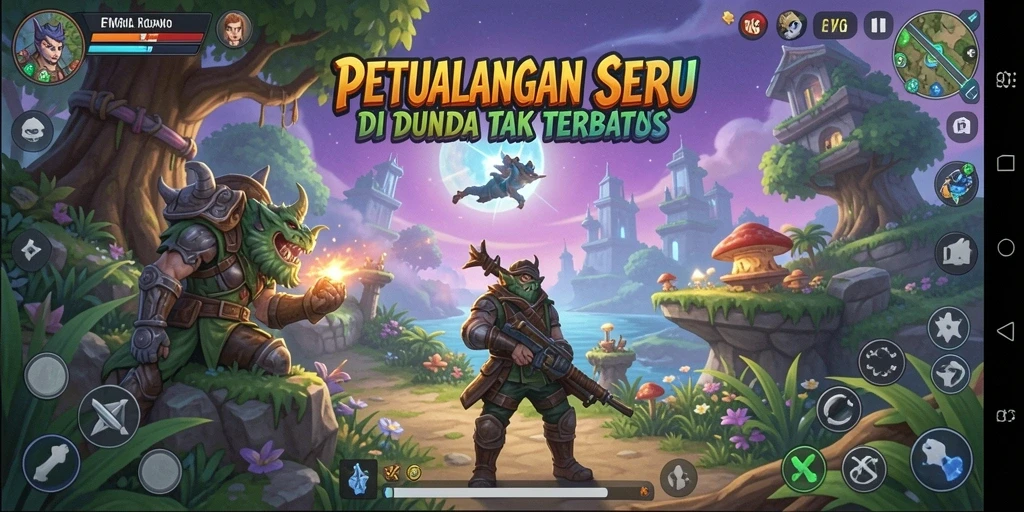 Tangkapan layar menunjukkan gameplay meninjau petualangan yang seru di FW66.