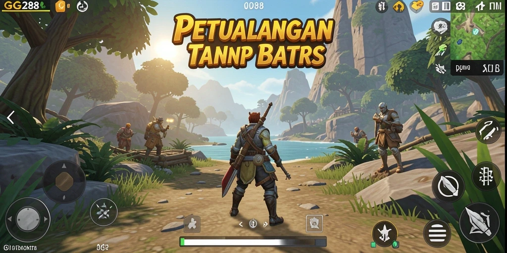 Gameplay GG288 menampilkan eksplorasi mendalam dunia terbuka.