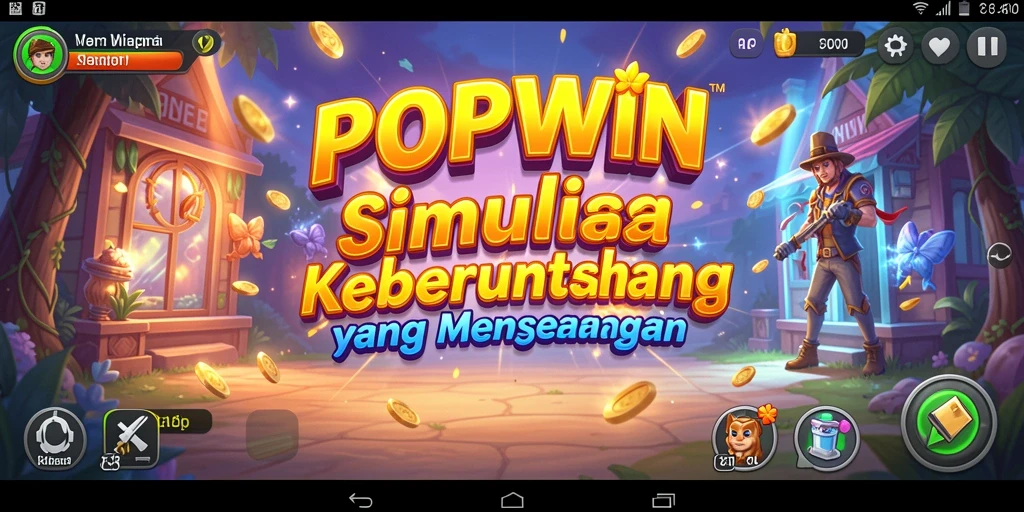 Tangkapan layar <strong>POPWIN</strong> menampilkan gameplay simulasi yang mengasyikkan.