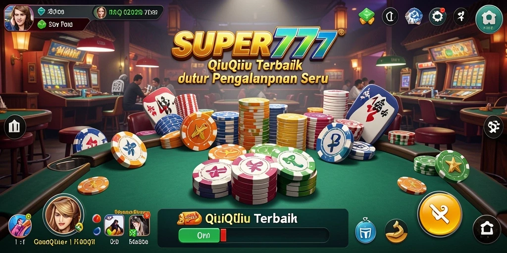 Tampilan gameplay seru dari SUPER777 QiuQiu.